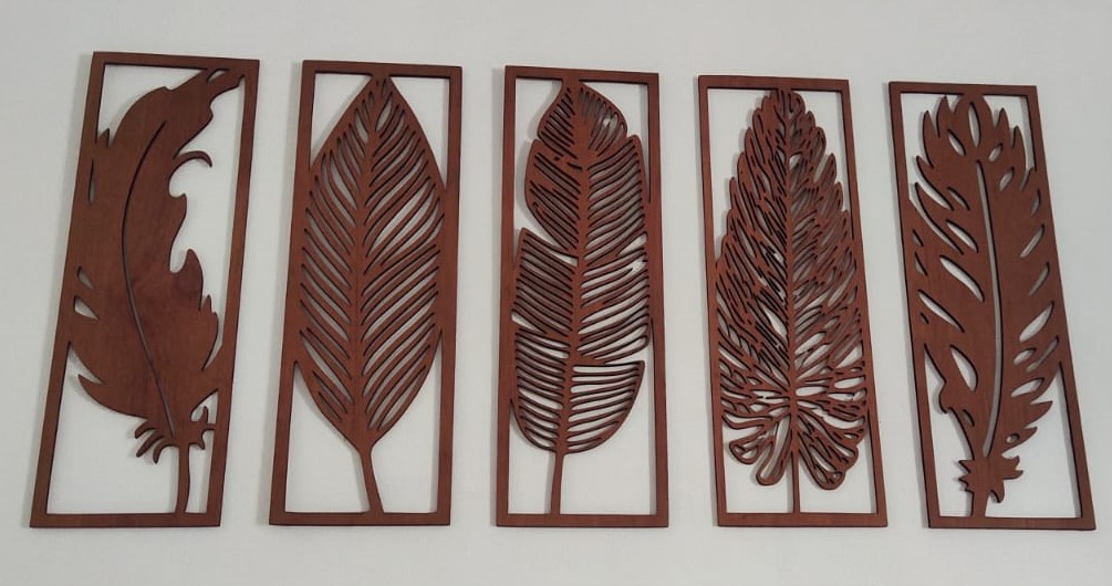 wall decor daun